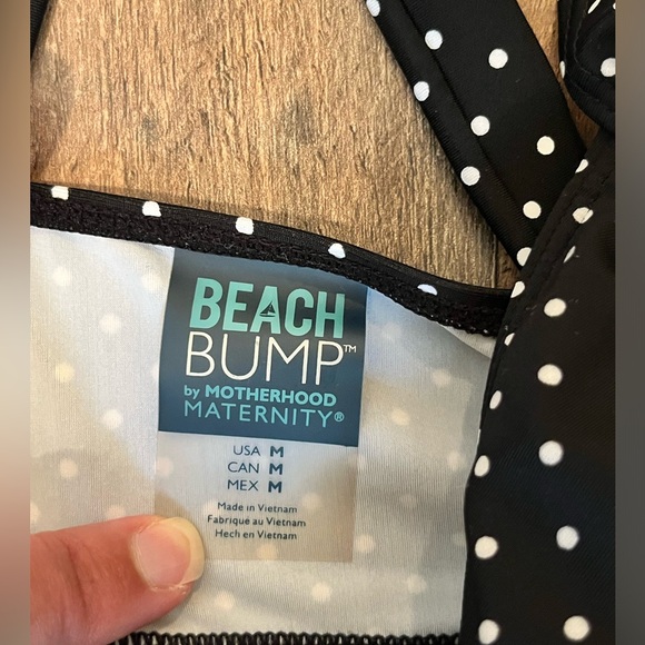 Motherhood Maternity Tankini Swim Top size Medium - Picture 3 of 4